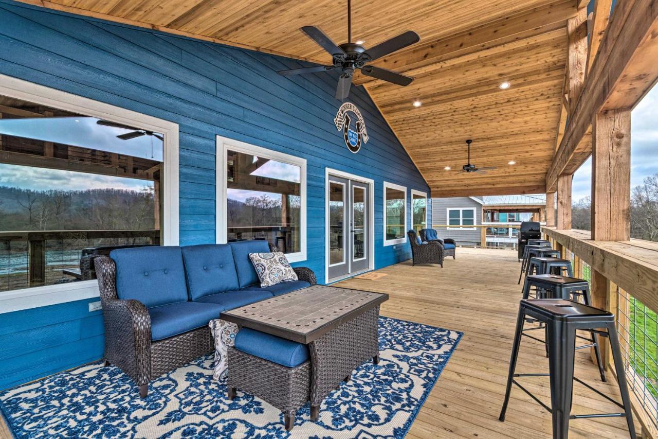 Upscale Riverfront Home With Beach And Fire Pit! Glenwood Εξωτερικό φωτογραφία